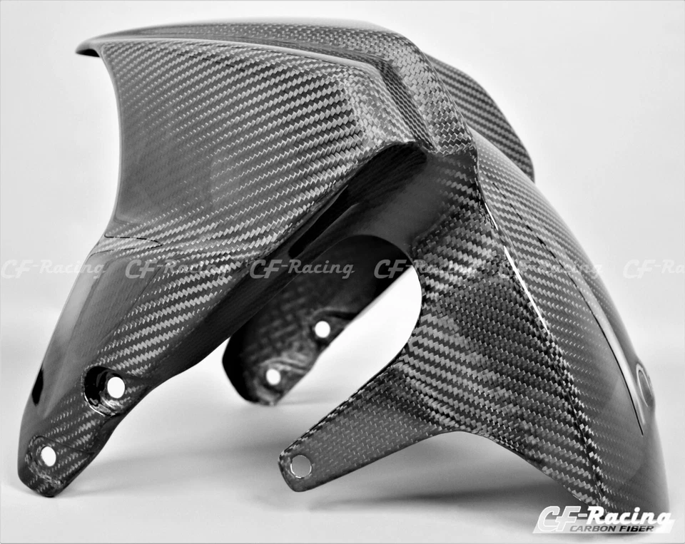 2007-2012 Suzuki B-King Front Fender - 100% Carbon Fiber - Imagem 1 de 4