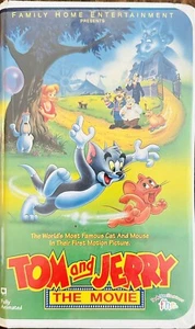 Tom and Jerry The Movie 1993 Clamshell VHS - Picture 1 of 3