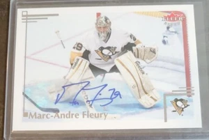 2012-13 Fleer Retro Auto Marc Andre Fleury #36 Auto Card Pittsburgh Penguins 🐧 - Foto 1 di 3