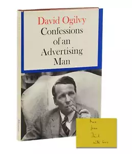 Confessions of an Advertising Man ~ SIGNED by DAVID OGILVY ~ First Edition 1963 - Imagen 1 de 9