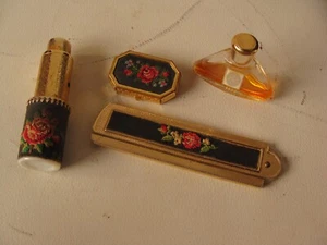 Vintage Kamm Klappkamm Handtaschenkamm Pillendose Parfum Zerstäuber antik RAR - Bild 1 von 6