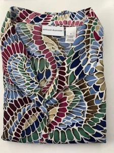 Alfred Dunner buntes Langarmhemd, SALE 14,99 $ Top Zustand - Bild 1 von 6