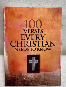 100 Verses Every Christian Needs to Know by Freeman-Smith 2009 Softcover - Picture 1 of 4