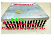 3,4 Kg. GRANDE DISSIPATORE RADIATORE ALLUMINIO 315X130X60mm