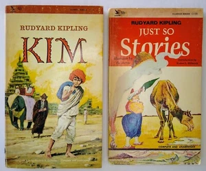 Kim AND Just So Stories Paperback By Rudyard Kipling - 1965&1966 Printing Good - Picture 1 of 2