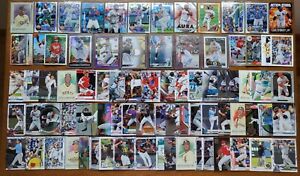 (80) 2018-2023 MLB Rookie RC Prospect Insert Refractor Parallel Auto #'d Lot (G)