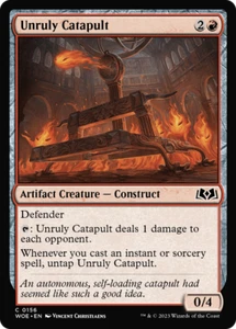 x1 Unruly Catapult WOE MTG 156 COMMON M/NM 1x - Bild 1 von 1