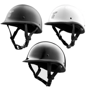 Twister 2.0 DOT Approved Reversible Beanie Half Helmet - Picture 1 of 17