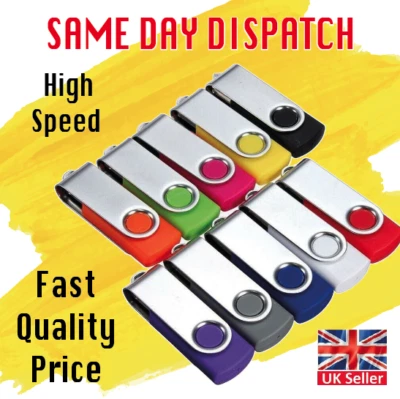 High Speed Memory USB2.0 Stick Flash Pen Daumenlaufwerk UDisk 32GB 64GB 128GB