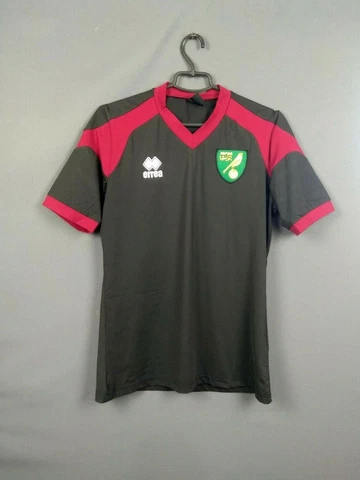 Norwich City Jersey Training L Shirt Errea Football Soccer ig93 Cover