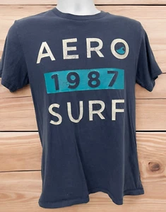 Aeropostale Nineteen Eighty-Seven Aero Surf 1987 T Shirt Size Medium M - Picture 1 of 5