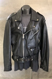 Vintage Women’s Motorbike Jacket Size 44 Antelope Leathers - Bild 1 von 12