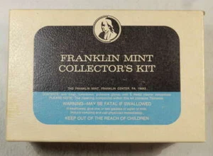 Vintage 70er Jahre Franklin Mint Sammler Set, komplett unbenutzt und RAR - Bild 1 von 3