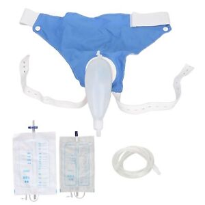Male Urine Collection Bag Proof Urine Collector 1000ML 2000ML Silicone For HOT