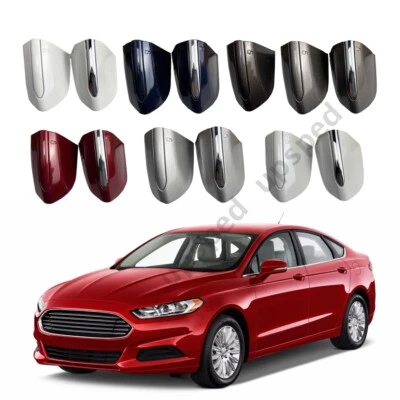 Front Left Driver Side Door Handle Key Bezel Cover Cap For Ford Fusion 2013-2020 - Image 1 of 4