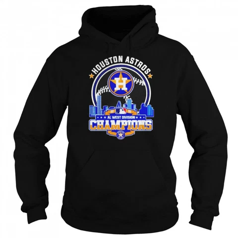 Houston Astros 2022 AL west division champions Hoodie Unisex Hooded Sweatshirt Cover