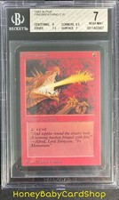 MTG Limited Edition Alpha 1993 Firebreathing BGS 7.0 NM Old School 93/94