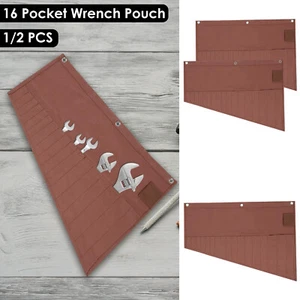 Wrench Organizer Bag Canvas Wrench Storage Bag Easy to Use Wrench Organizer AU ☣ - Picture 1 of 22