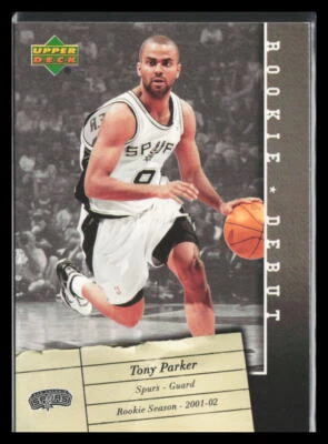 2006-07 Upper Deck Rookie Debut Tony Parker #88 - Image 1 of 2