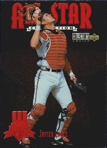 1997 Collector's Choice All-Star Connection Braves Baseball Card #44 Javy Lopez