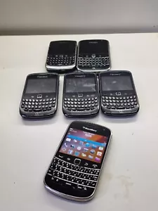 BlackBerry Job Lot, Bold 9900, 8900, 9000, Curve 9300 Fautly - Picture 1 of 15