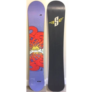 🚨FREE SHIPPING USA 48🚀 Vintage SIMS INFINITY 157cm Snowboard Big Sun Design🌞 - Picture 1 of 12