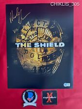 Michael Chiklis autographed signed 11x14 photo The Shield Vic Beckett COA