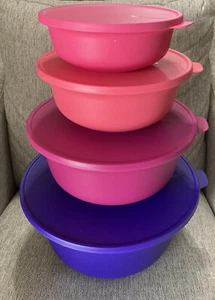 Tupperware Aloha Home 4 Piece Bowl Set - Picture 1 of 1