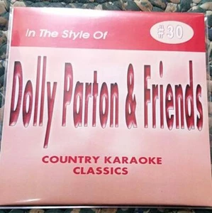 DOLLY PARTON & FRIENDS CDG KARAOKE COUNTRY CLASSICS CKC #30 CD+G 9 TO 5 - Imagen 1 de 2