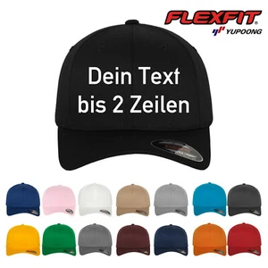 Original-Flexfit Basecap, Baseball Cap mit Wunschtext oder Namen bestickt - Bild 1 von 16
