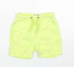 NEXT Boys Green 100% Cotton Chino Shorts Size 2 Years Regular Drawstring - Picture 1 of 12