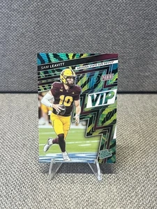 2025 Panini National VIP Sam Leavitt Tiger Stripe Prizm Rated Prospect #RP10 - Picture 1 of 2