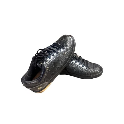 Zapatillas gruesas acolchadas negras y doradas Southpole para mujer talla 8 Foto 1 de 4