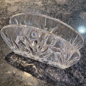 Traditional Gorham Crystal Star Blossom napkin holder - Picture 1 of 5