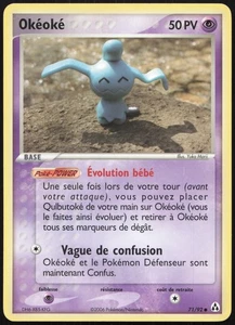 Carte Pokémon Okéoké 71/92   Créateurs de légendes Français - Picture 1 of 2