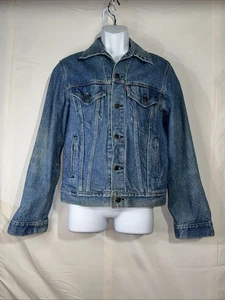 Vintage Levi’s 71506-0214 Denim Button-up Trucker Jacket Size 40L-MADE IN USA! - Picture 1 of 14
