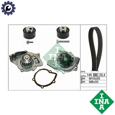 WATER PUMP & TIMING BELT KIT 530 0234 30 FOR PEUGEOT FIAT LANCIA 2.2L 4cyl 406 - Image 1 of 4