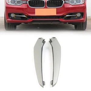 Front Bumper Fog Light Lamp Grille Decorative Trim Strip For BMW F30 F31 2012-15 - Imagen 1 de 12
