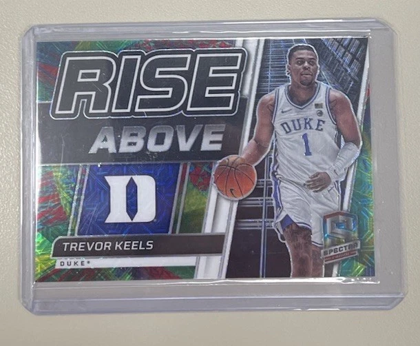 2022 Panini Spectra TREVOR KEELS 🔥 Rise Above Meta Prizm # 21/25 - Image 1 of 2