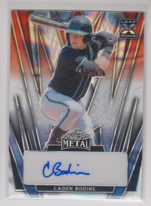2024 Leaf Metal R/W/B CADEN BODINE Baltimore Orioles 1st Round Pick AUTO RC 2/2 - Picture 1 of 2
