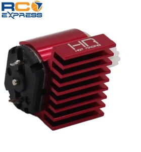 Hot Racing Axial SCX24 Red 9 Fin 030 Aluminum Motor Heat Sink SXTF030H02 - Picture 1 of 6