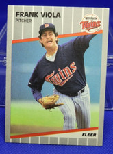 1989 Fleer Frank Viola #127 - Minnesota Twins