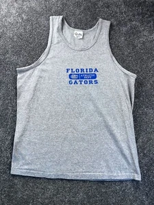 Florida Gators Athletic Tank Top Large The Cotton Exchange Vintage Made In USA - Picture 1 of 5
