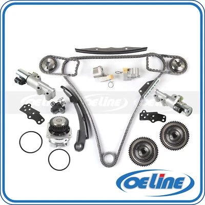 Kit de cadena de distribución solenoide de piñón VVT para 05-19 Nissan Frontier NV3500 Xterra Foto 1 de 4
