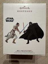 Star Wars The Rise of Skywalker REY & KYLO REN 2019 Hallmark Keepsake Ornament