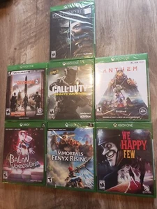 NEW Xbox One / Series X 7 Game Lot Call Of Duty, Fenyx, Balan, Happy Few ETC - Picture 1 of 9