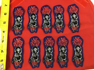 Lotto di 10 ~ Toppe ricamate Slayer ~ 3" di altezza x 1 1/4" di larghezza - Foto 1 di 3