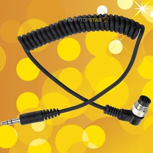 Cavo di sgancio otturatore da 3,5 mm a MC-30 MC-30A MC-36 N1 per Nikon Z9 D4s D5 D6 D850 - Foto 1 di 2
