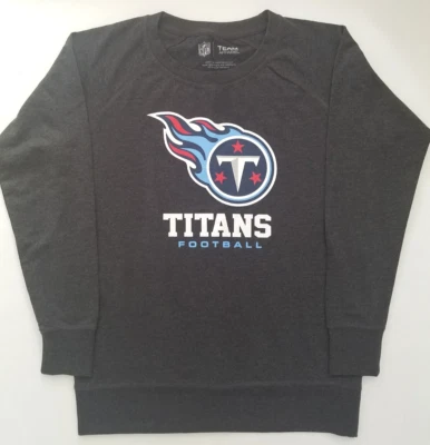 Ropa del equipo de la NFL fútbol americano Tennessee Titans gris manga larga suéter talla L Foto 1 de 4