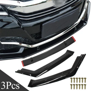 For Honda Accord 9th 9.5th 2014-2017 Front Bumper Lip Body Kit Spoiler Splitter - Picture 1 of 12